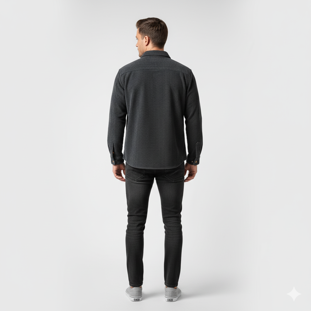 Paul Paris - Chemise en velours côtelé