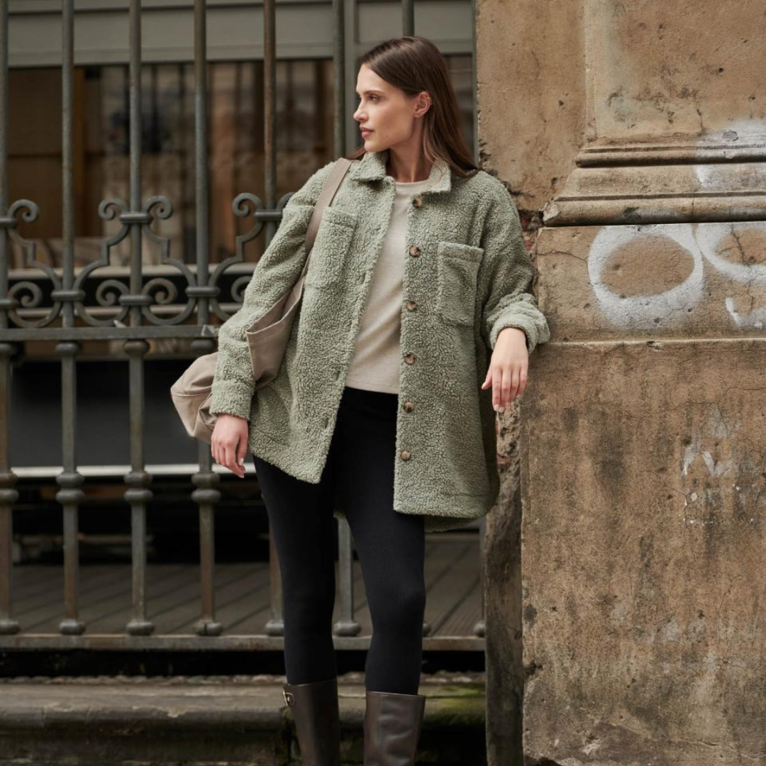 Élise ~ veste en laine douce et élégante